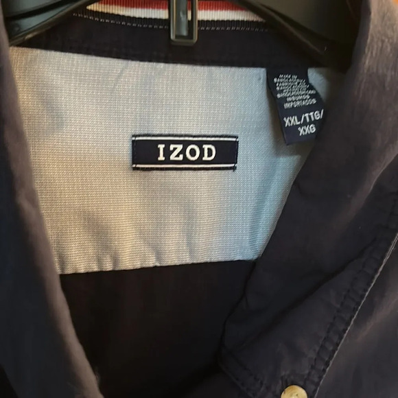 Izod Mens short sleeve xxl.  Perfect condition.  American flag - Picture 2 of 4